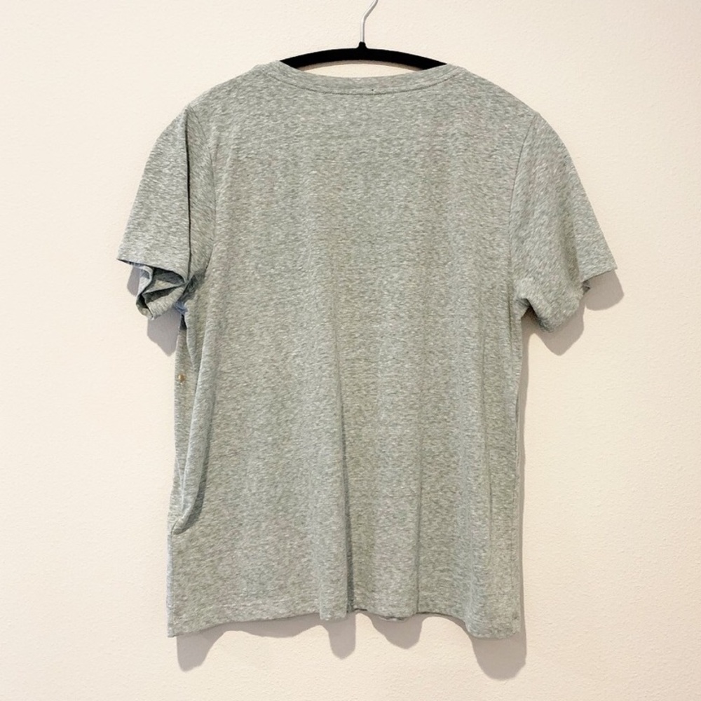 J. Crew Sequin Dot Tee Shirt - Picture 6 of 10